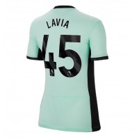 Chelsea Romeo Lavia #45 Tredjedrakt Dame 2023-24 Kortermet